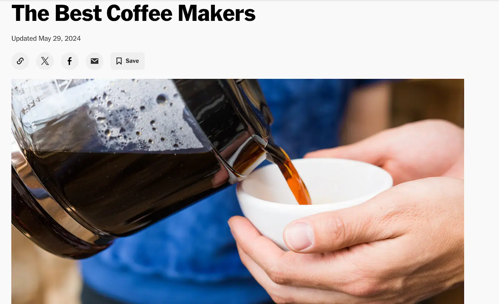 Wirecutter - Best coffeemakers