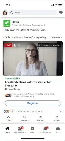 Linkedin Live Event Ads