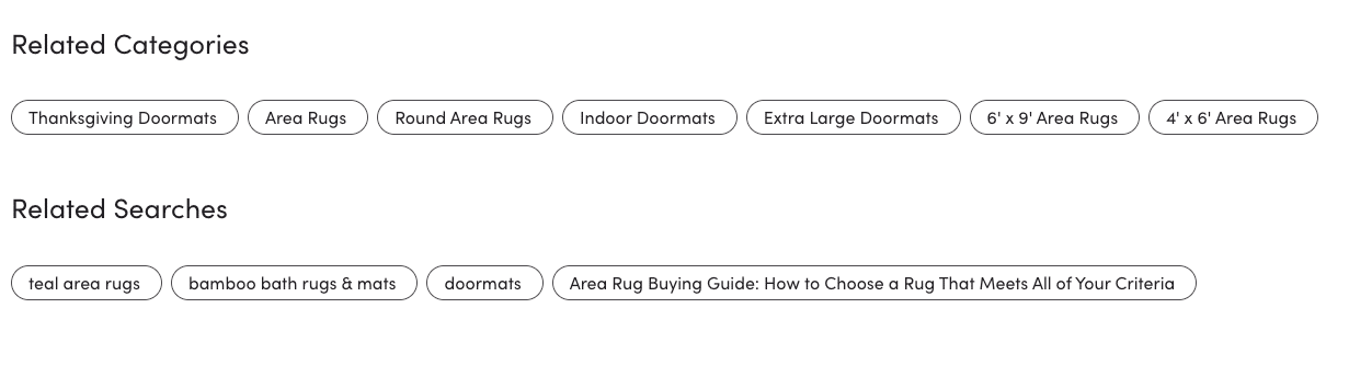 Wayfair - Related searches and categories