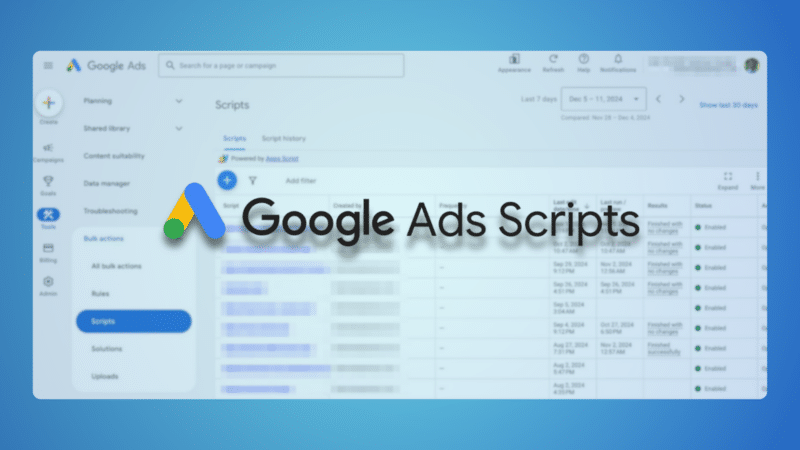 Google Ads scripts-Everything you need to know today