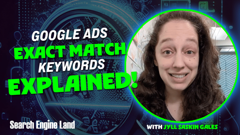 Google Ads exact match keywords explained