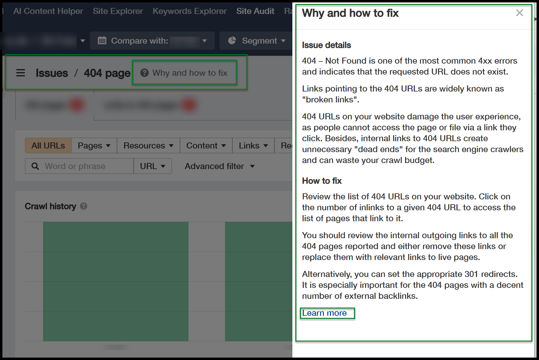 Ahrefs why and how to fix