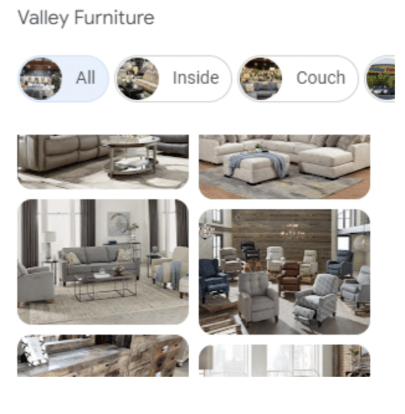 Valley Furniture accent chairs