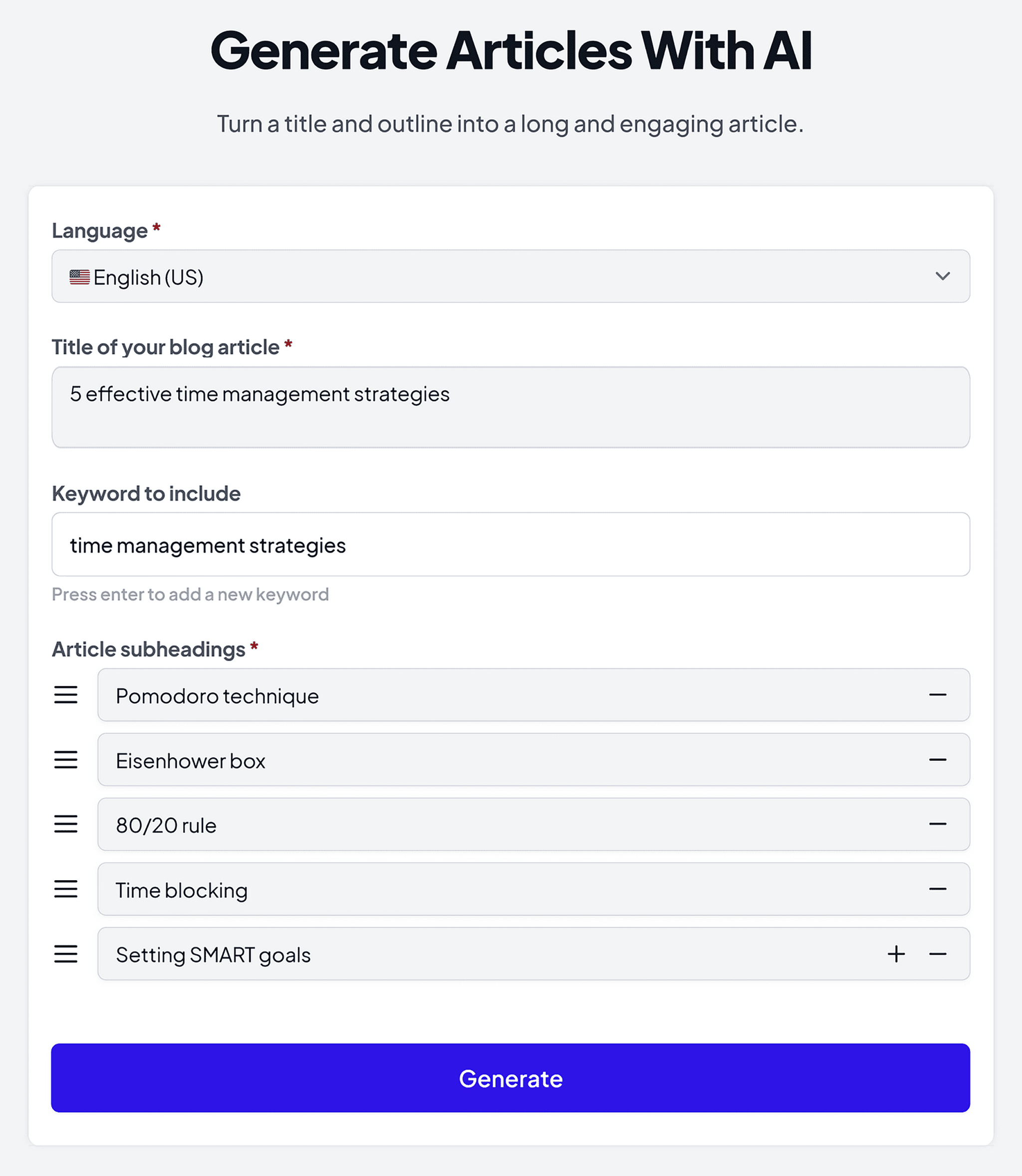 Ai Writing Assistant Prompt