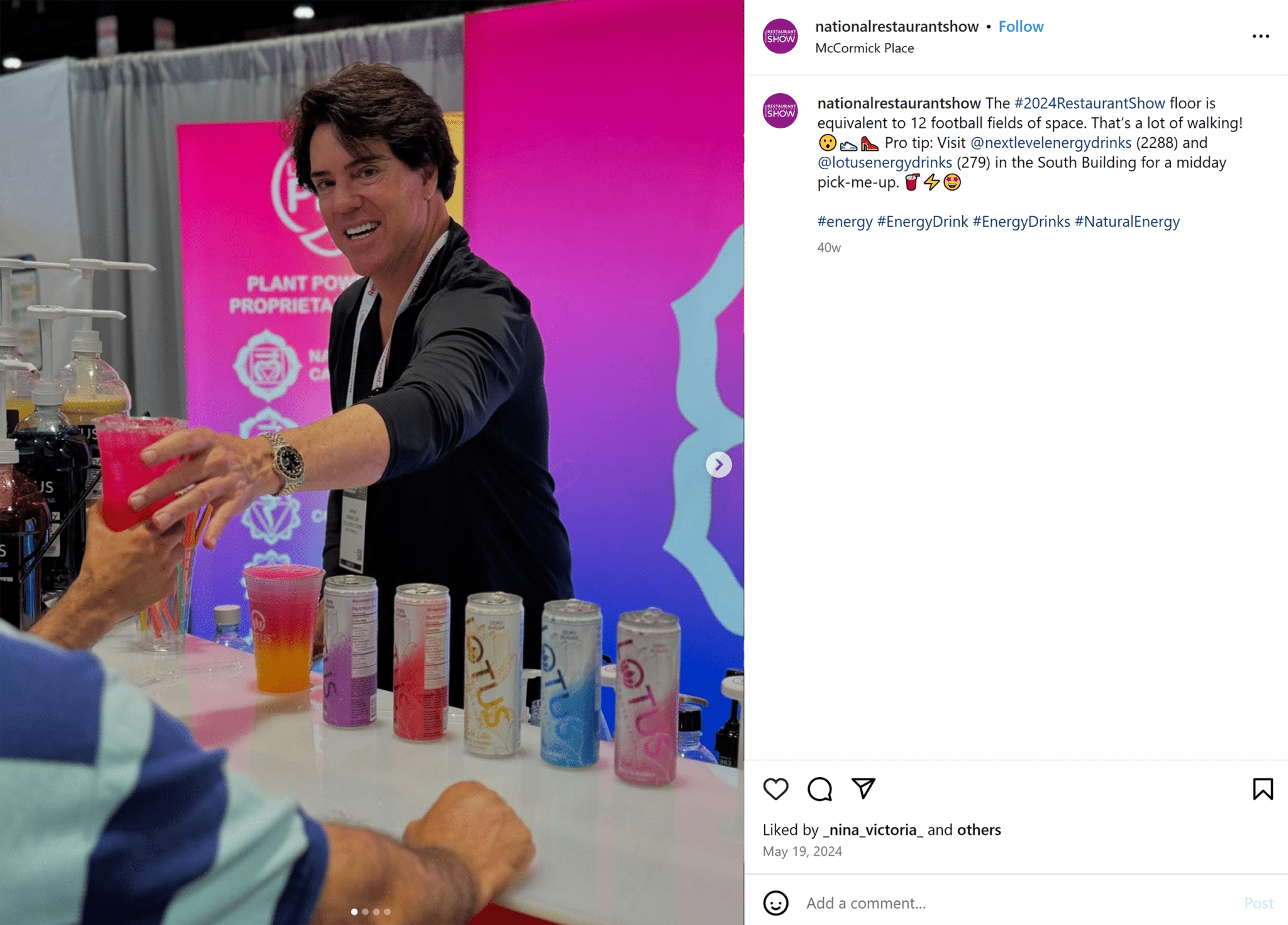 Instagram Nationalrestaurantshow Post