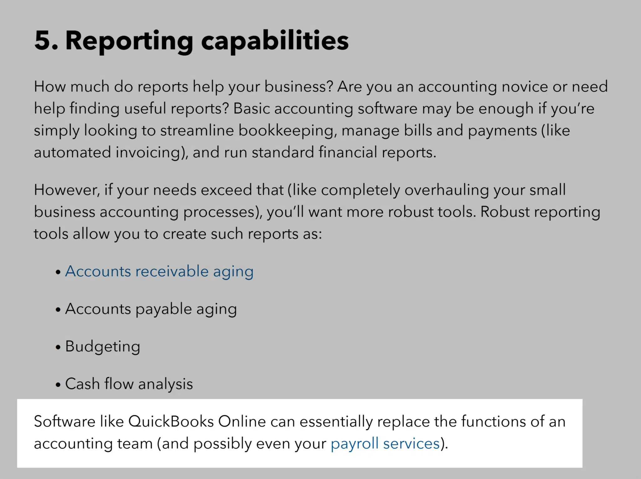 Intuit Quickbooks Factor To Consider