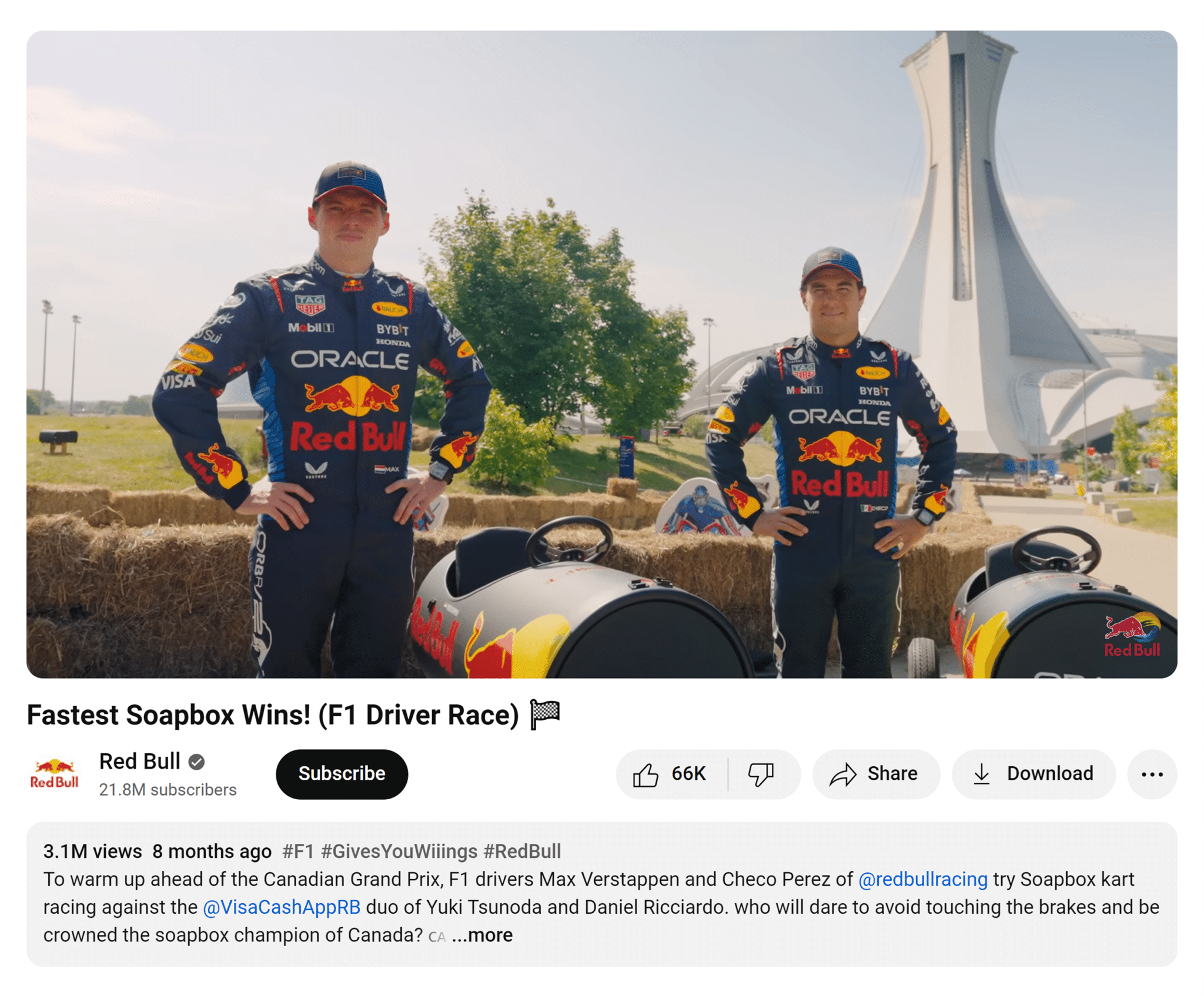 Youtube Redbull Video
