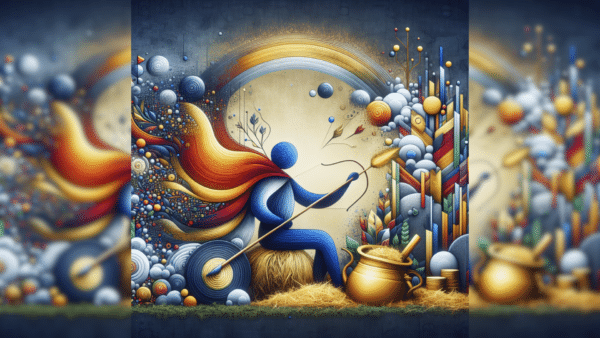Spinning-string-into-gold-AI-generated-image