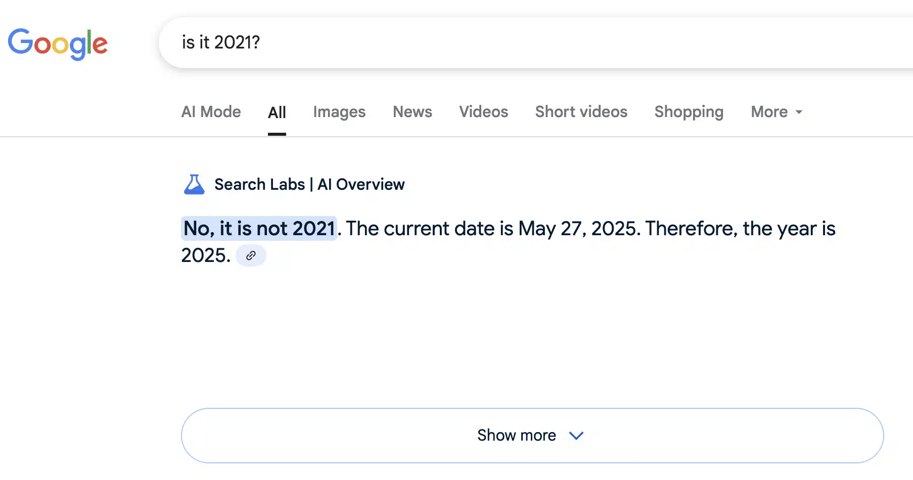 Google Is It 2021
