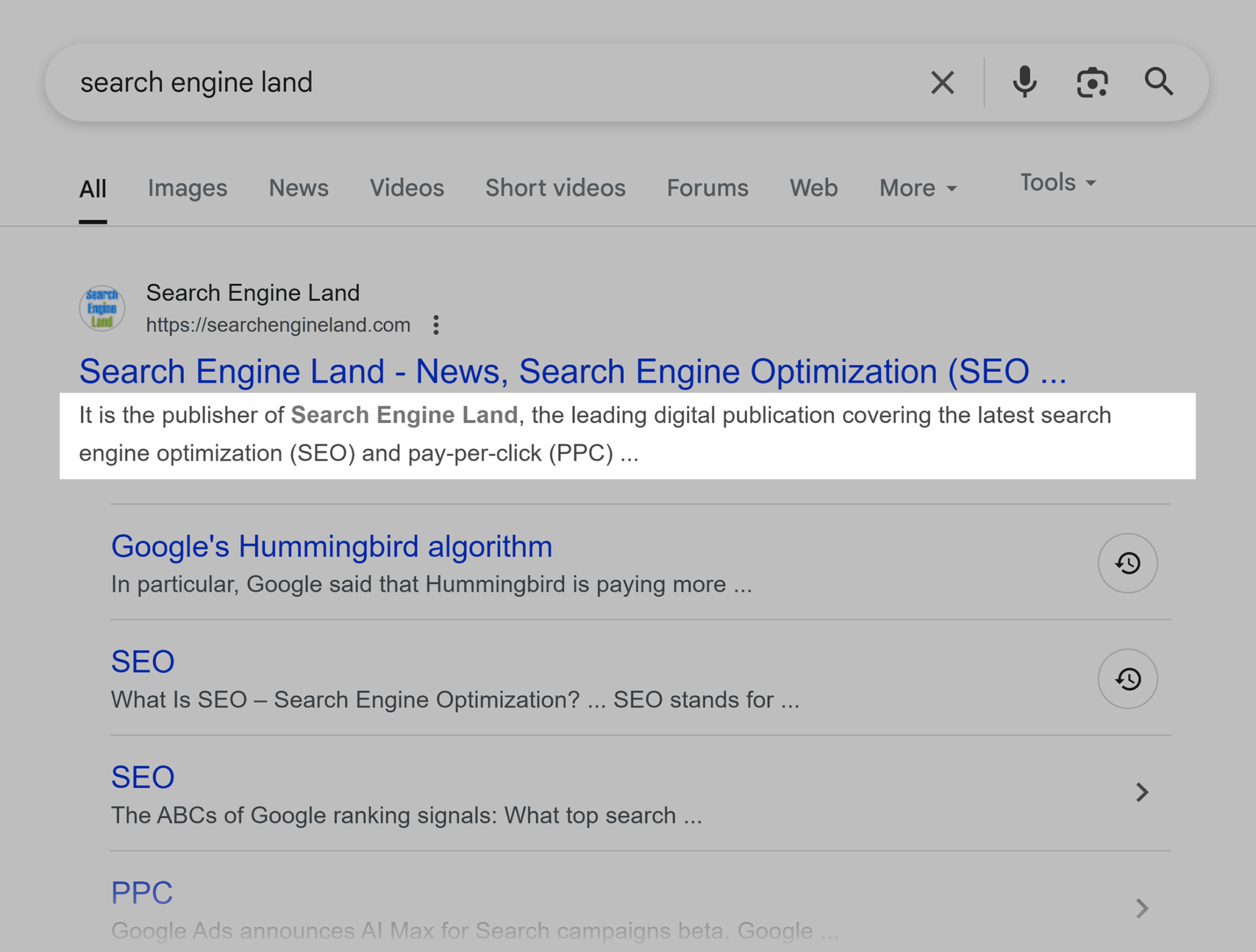 Google Search Search Engine Land Meta Description 1 Scaled