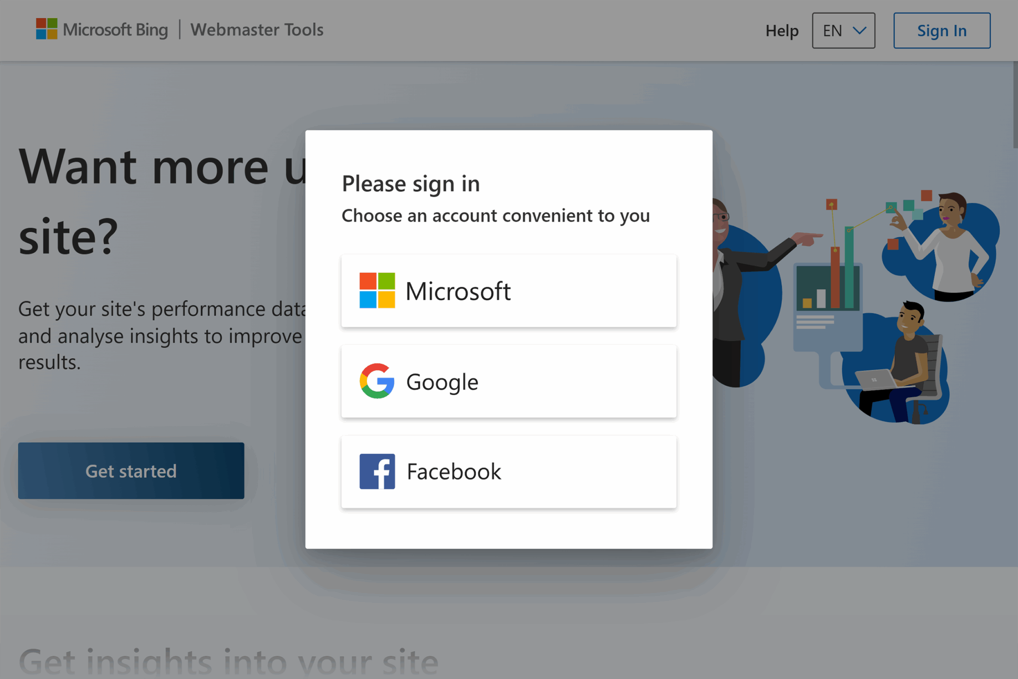 Bing Webmaster Get Started Scaled