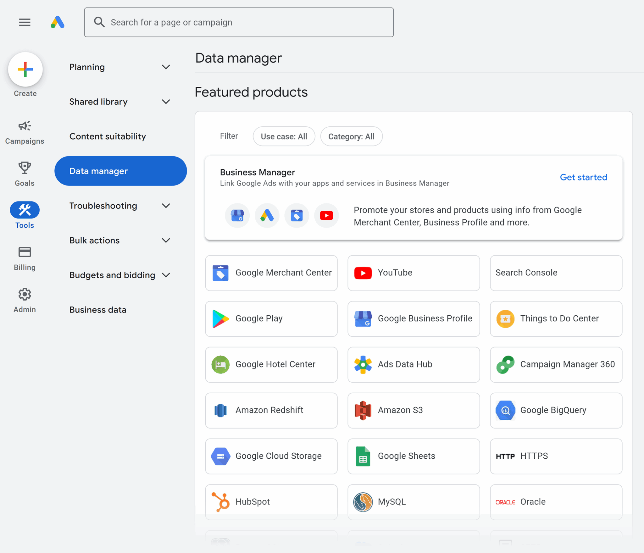 Google Ads Data Manager Scaled