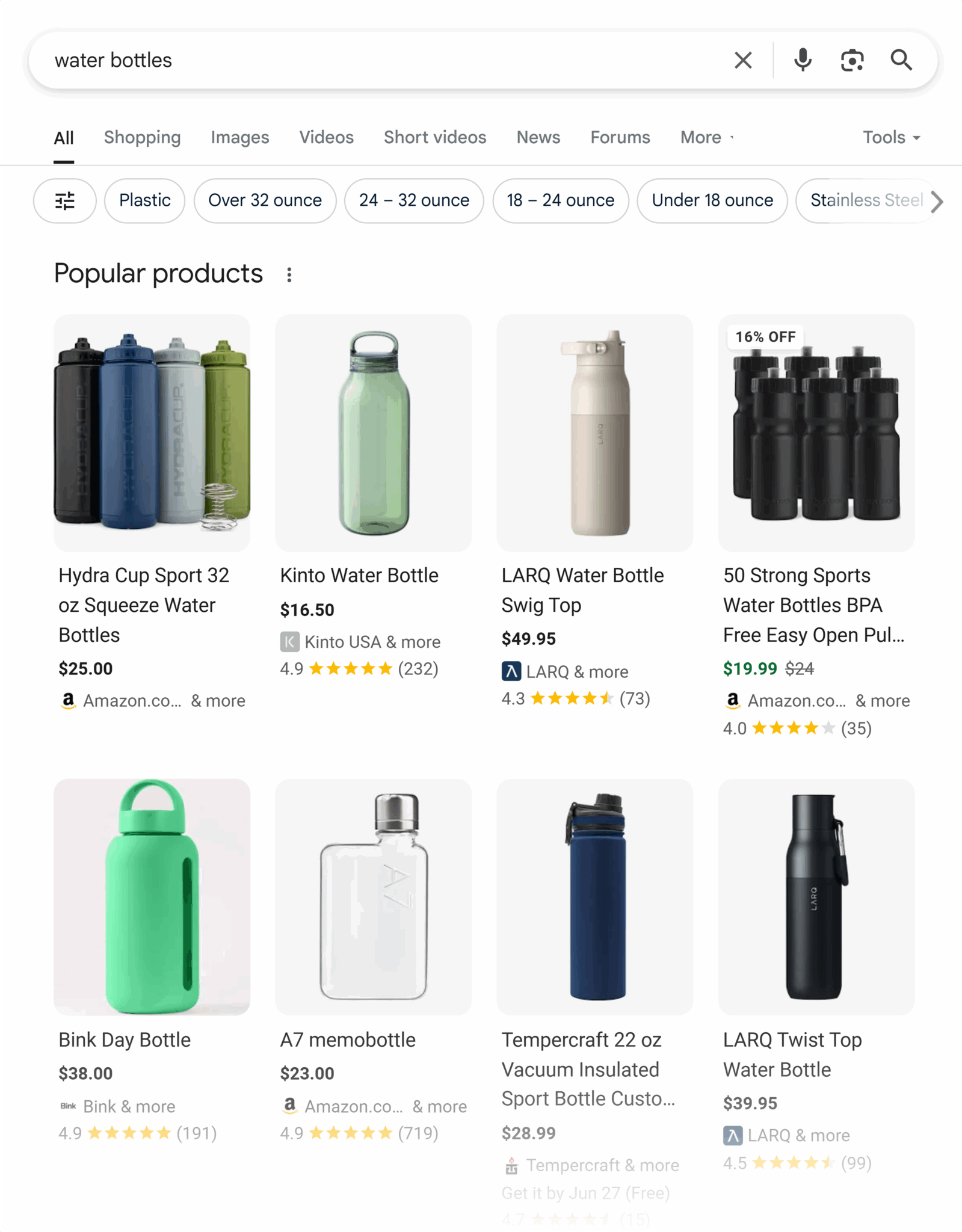 Google Serp Water Bottles Scaled