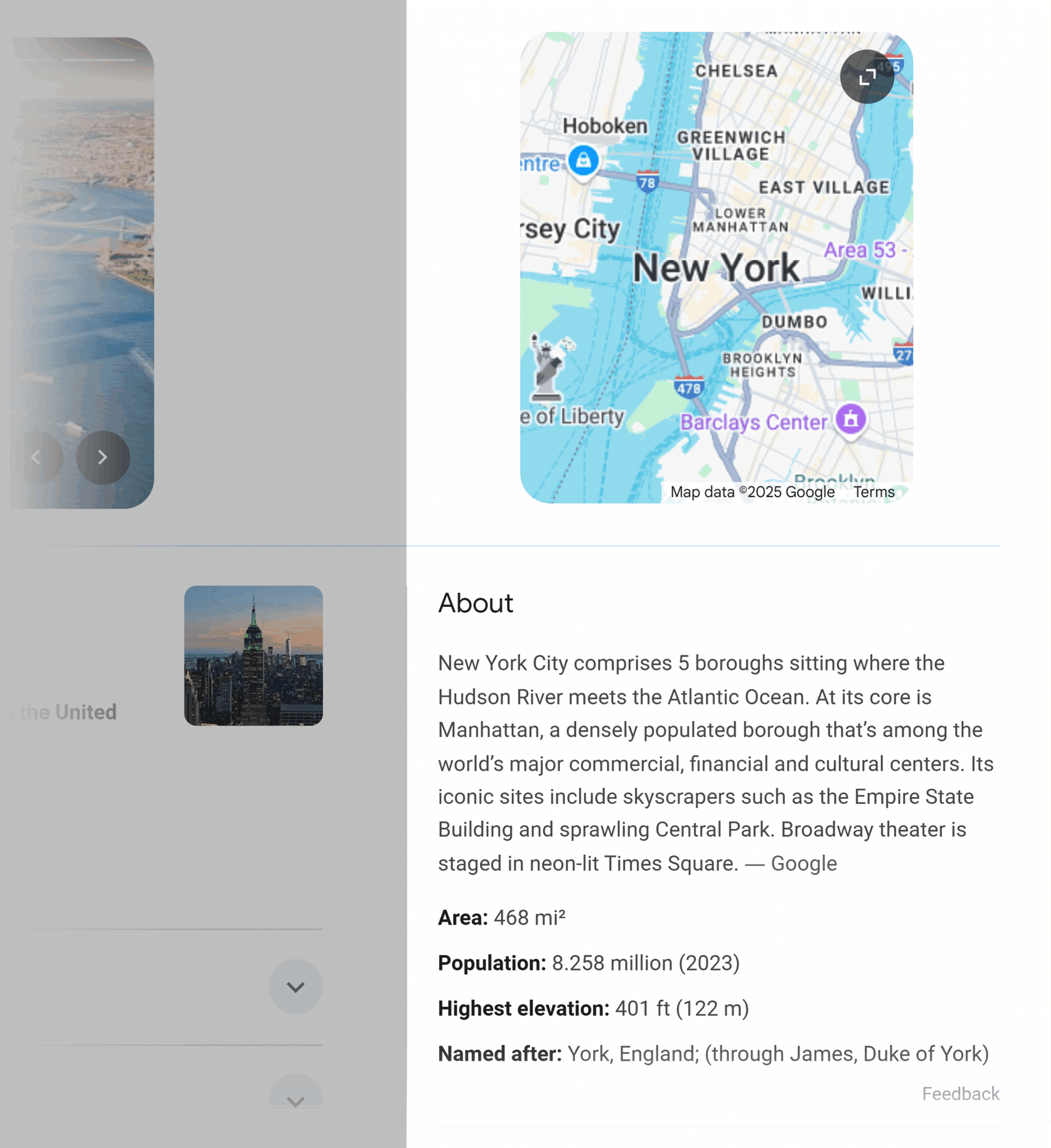 Google Serp New York Knowlege Panel Scaled