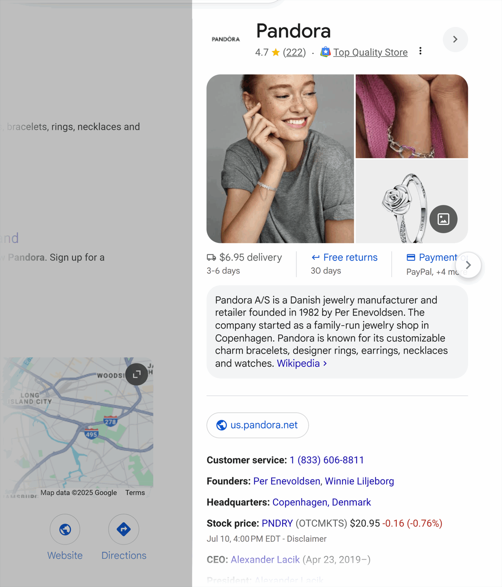 Google Serp Pandora Knowledge Panel Scaled
