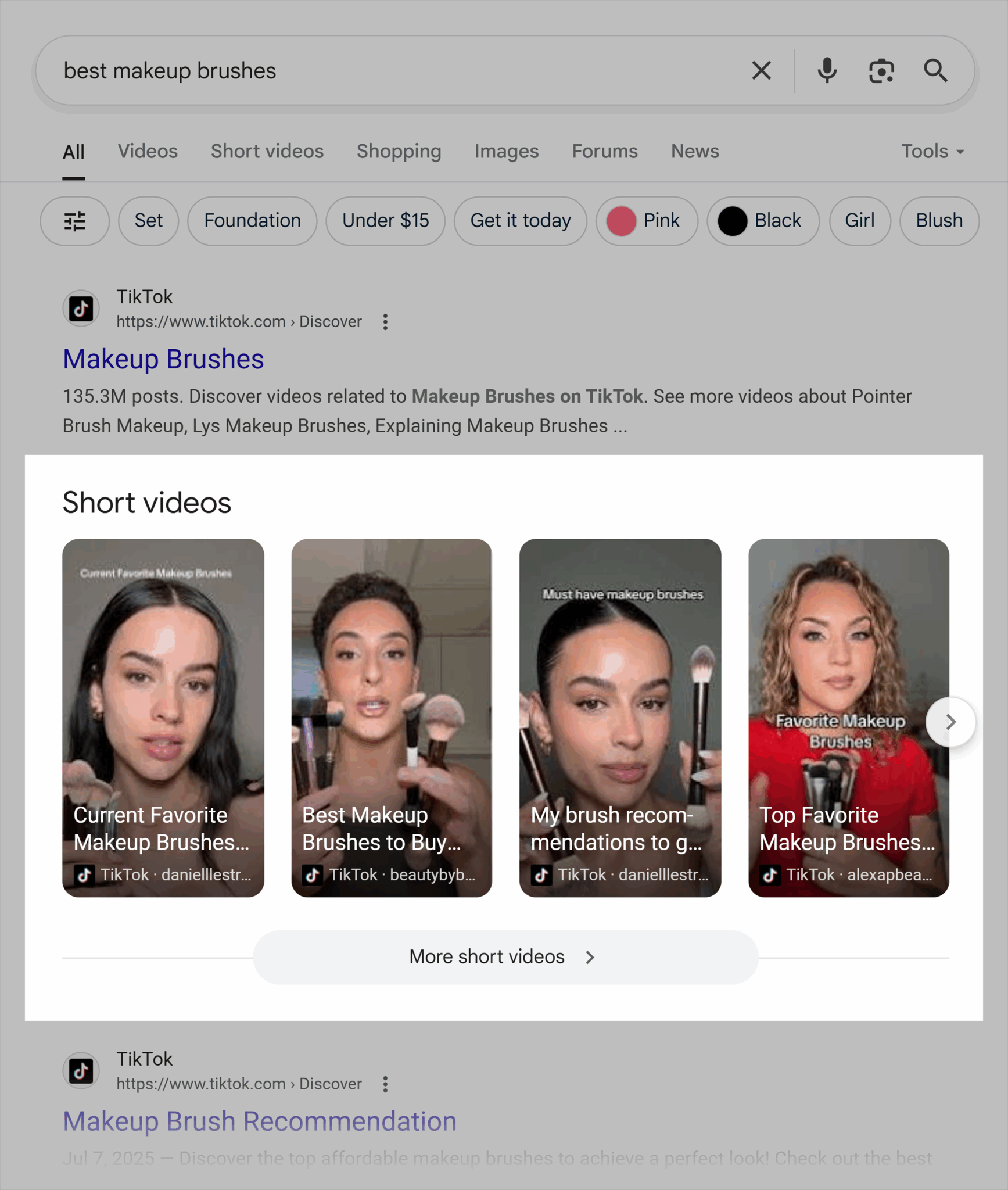 Google Serp Short Videos Scaled