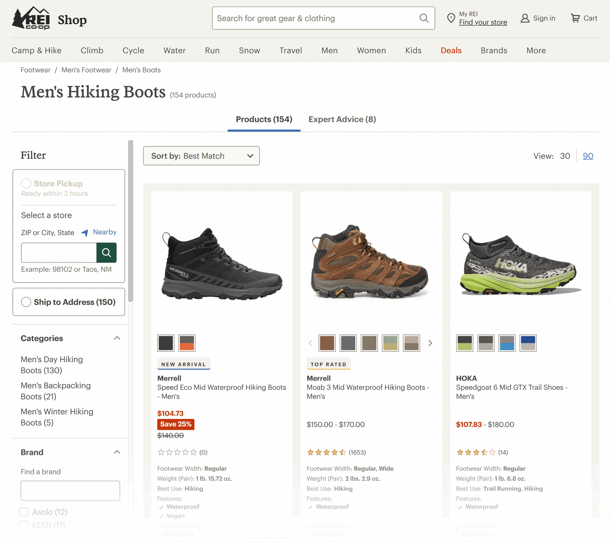 Rei Hiking Boots Scaled
