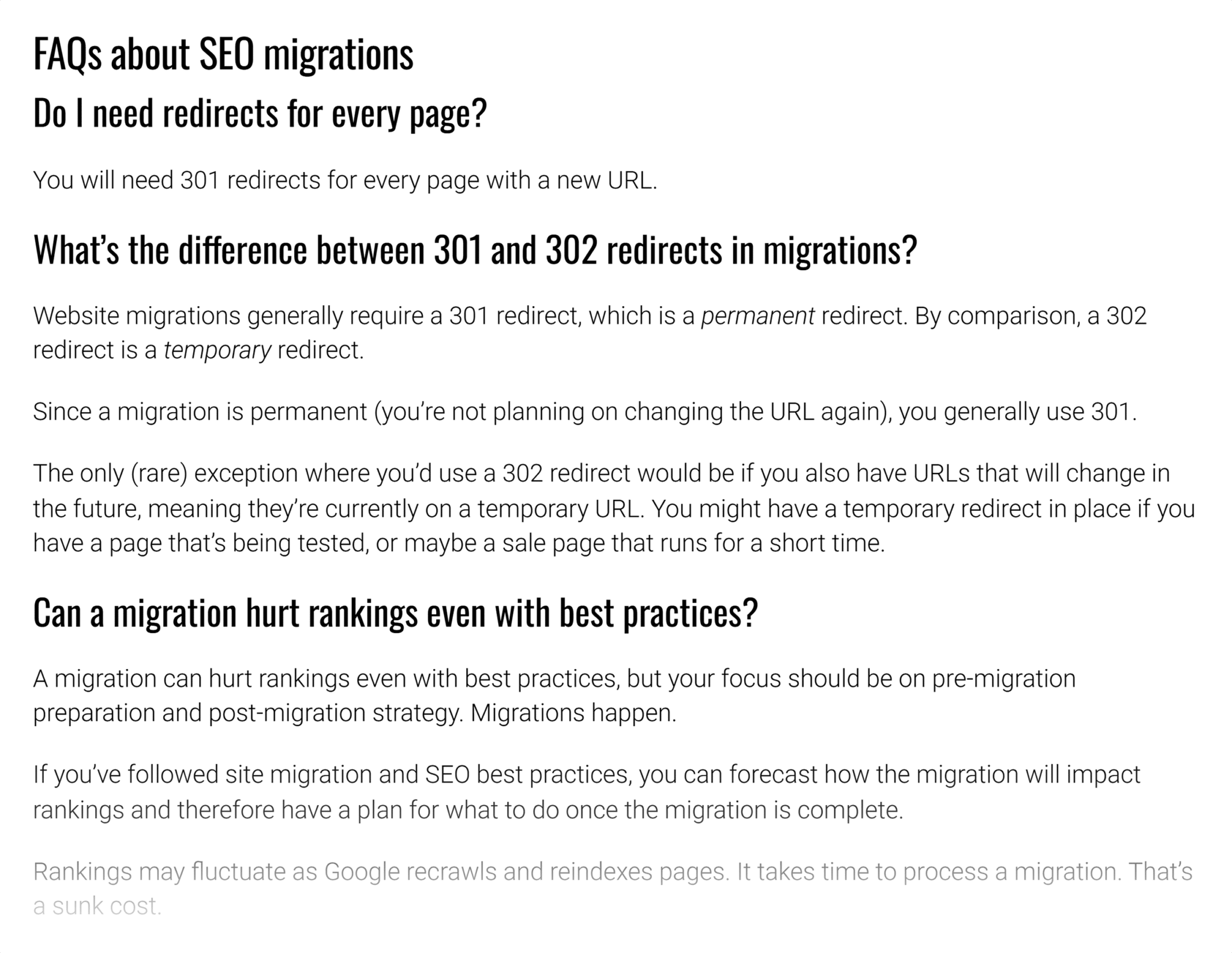 Sel Faq About Seo Migrations Scaled