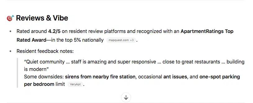 West46 reviews and vibe ChatGPT