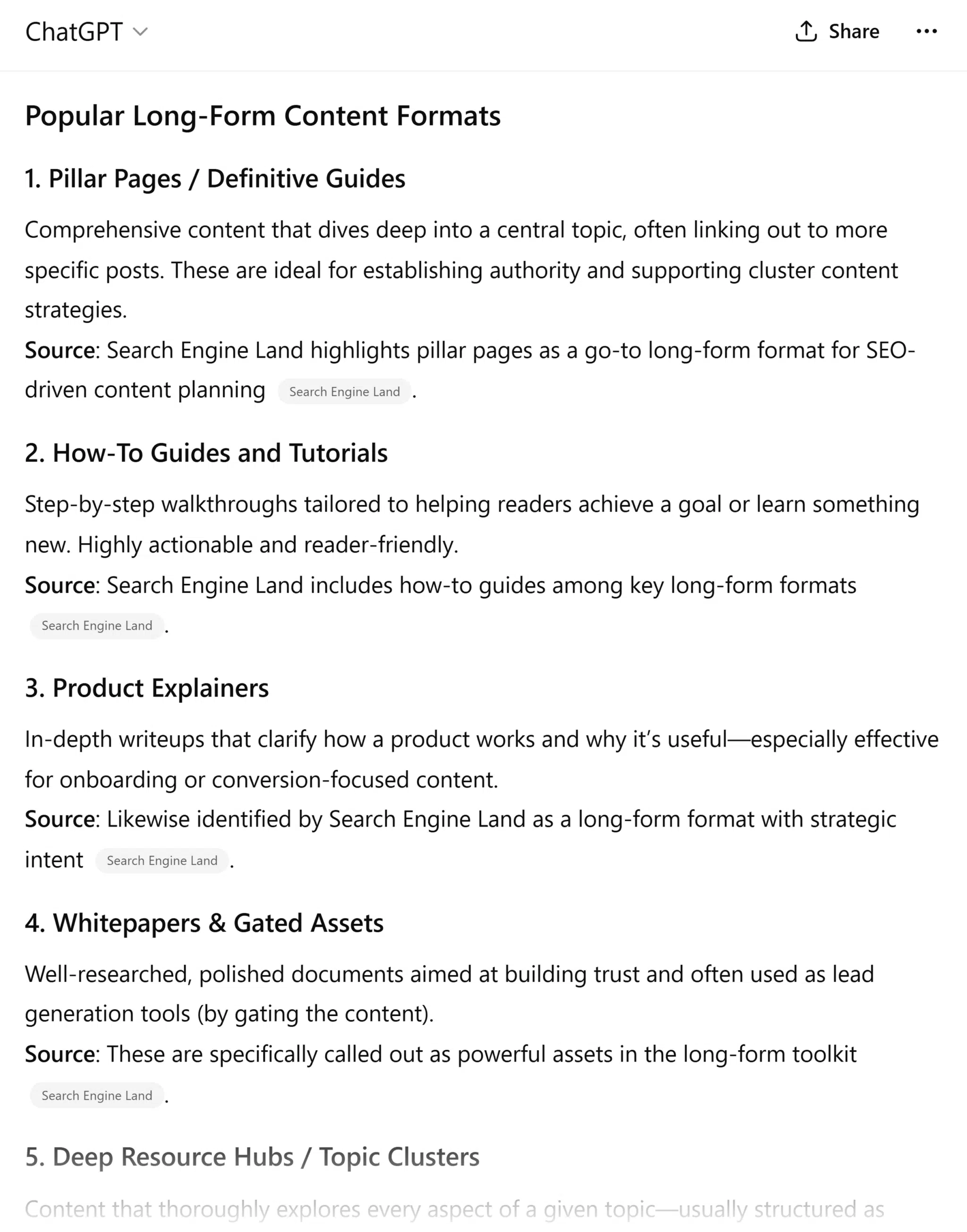 Chatgpt Common Long Form Content Scaled