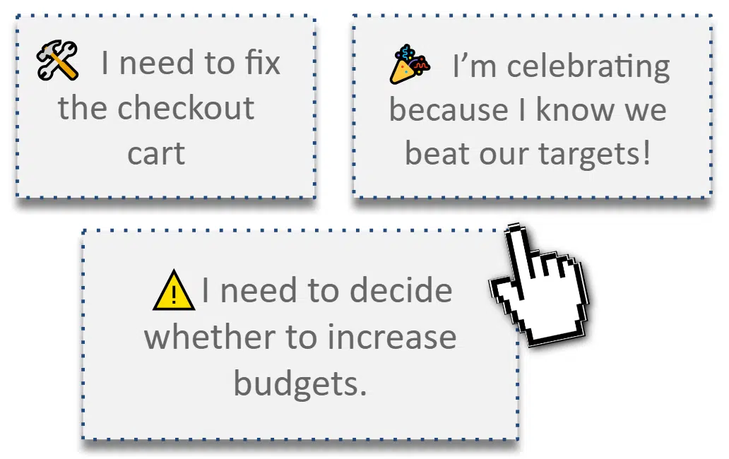 Invisible CTAs examples