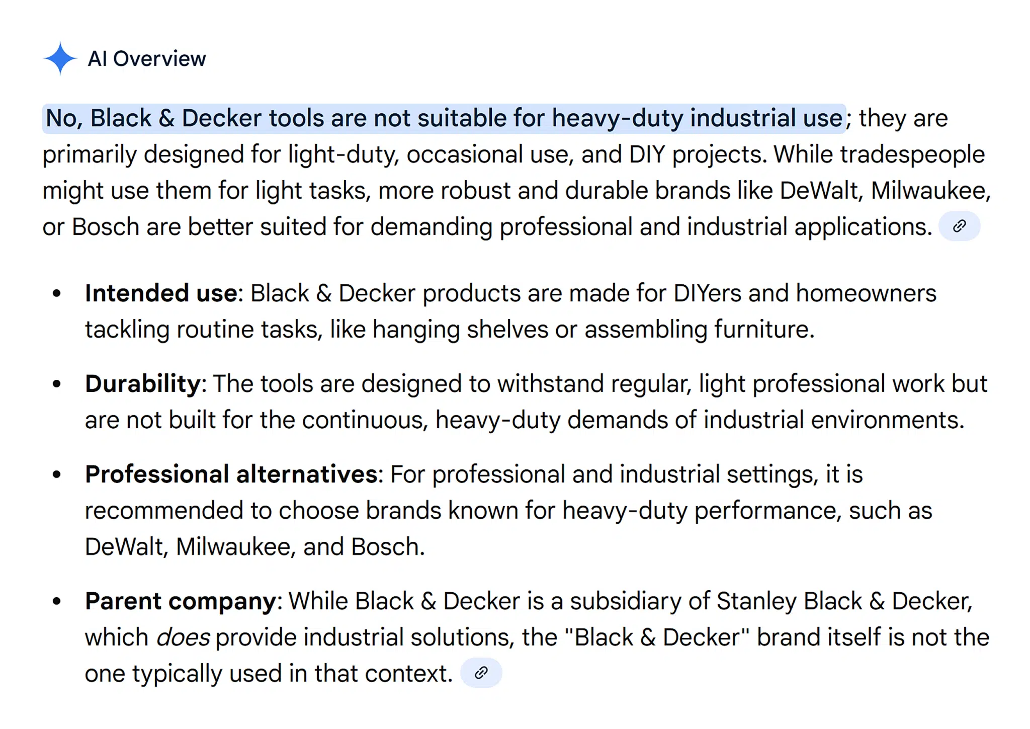 Google Ai Overview Black And Decker Industrial Use Scaled