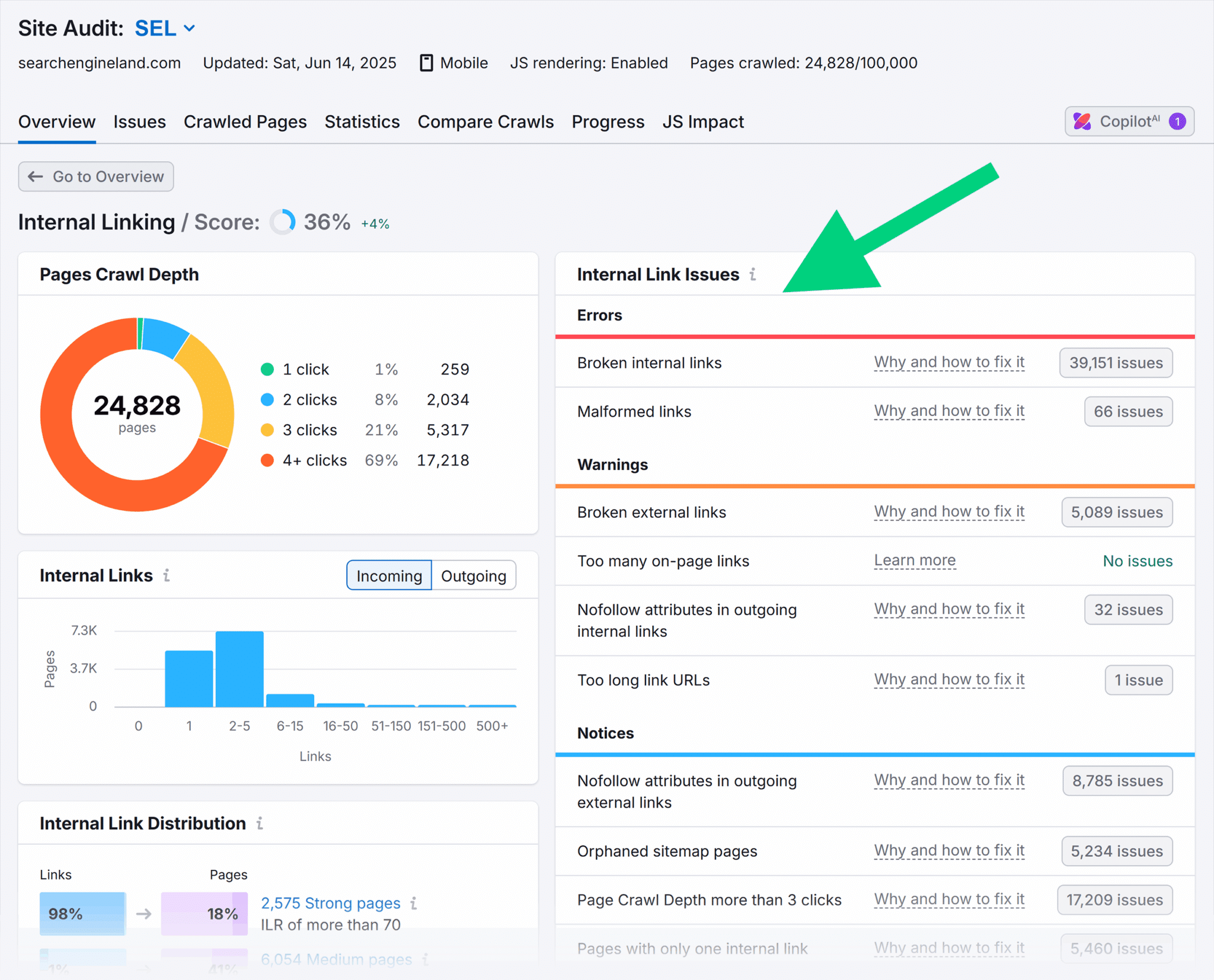 Site Audit Sel Internal Linking Errors Scaled