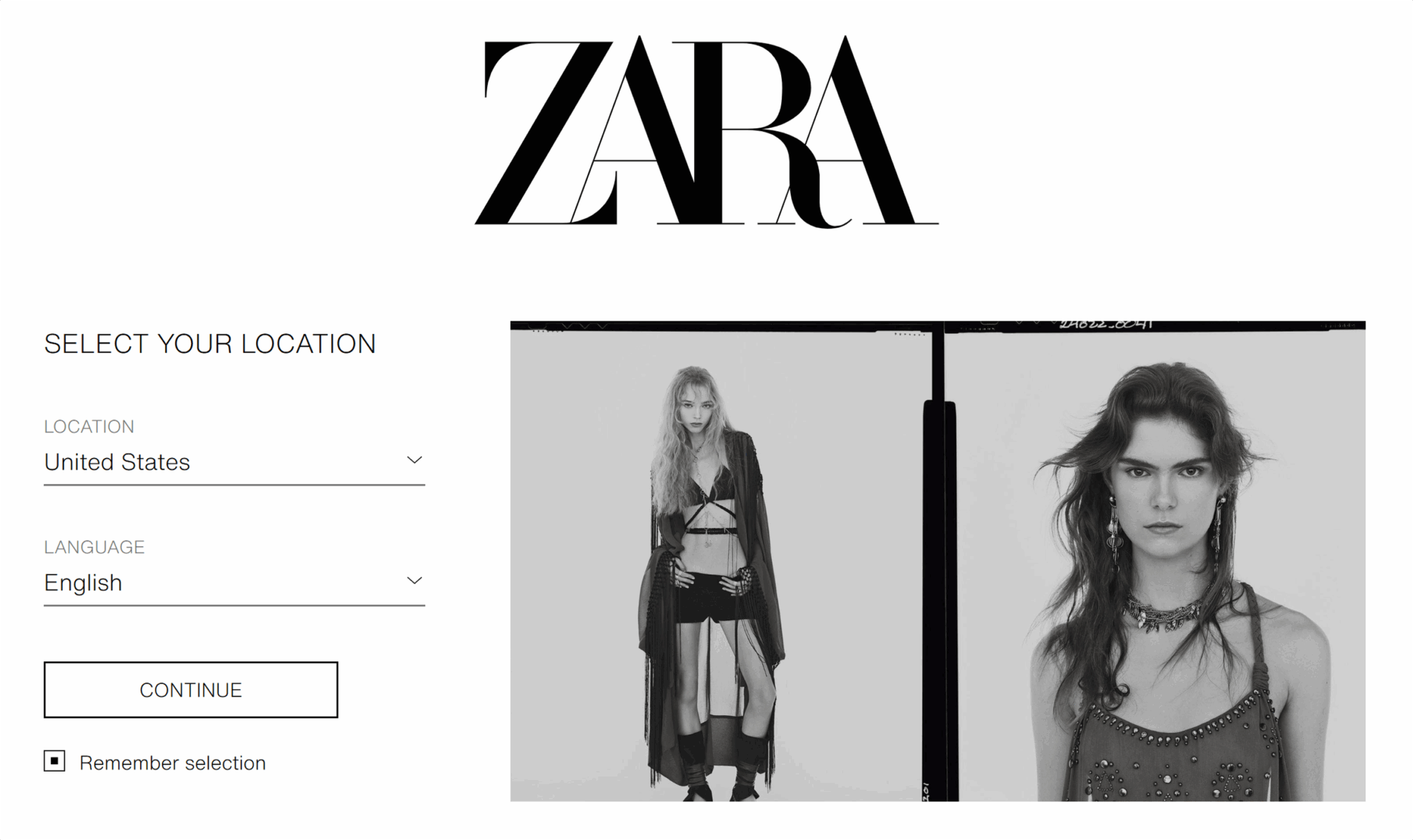 Zara Homepage Scaled