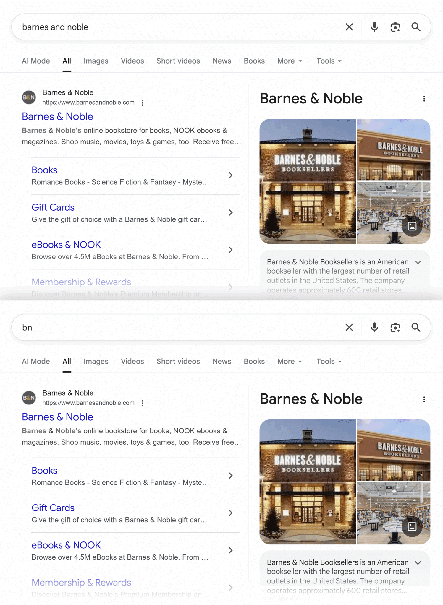 Google Serp Barnes And Noble Knowledge Panel Scaled