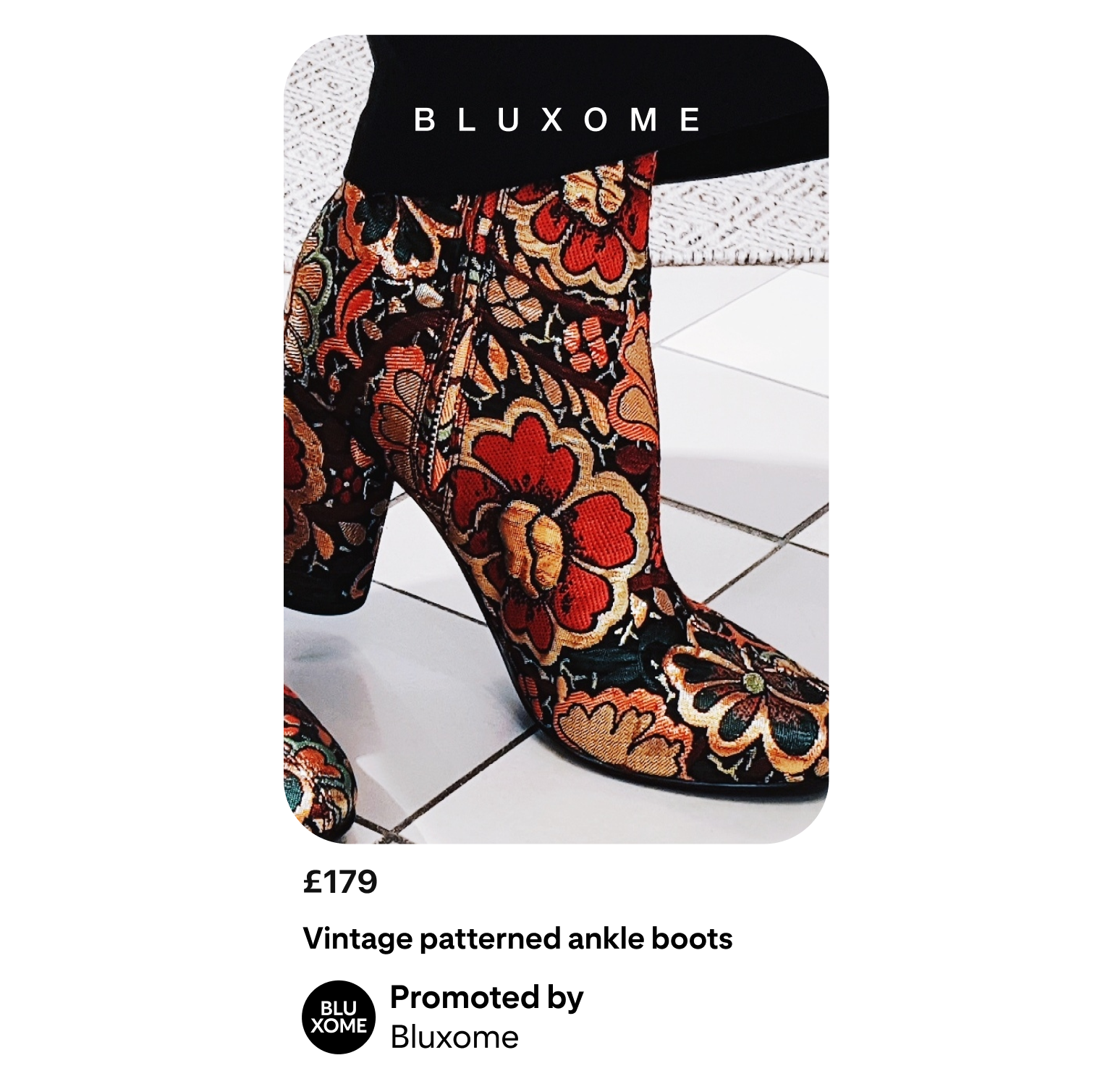 An example of a Shopping ad from Pinterest Academy