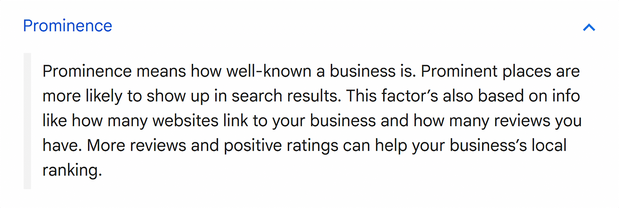 Google Business Profile Help Prominence Scaled
