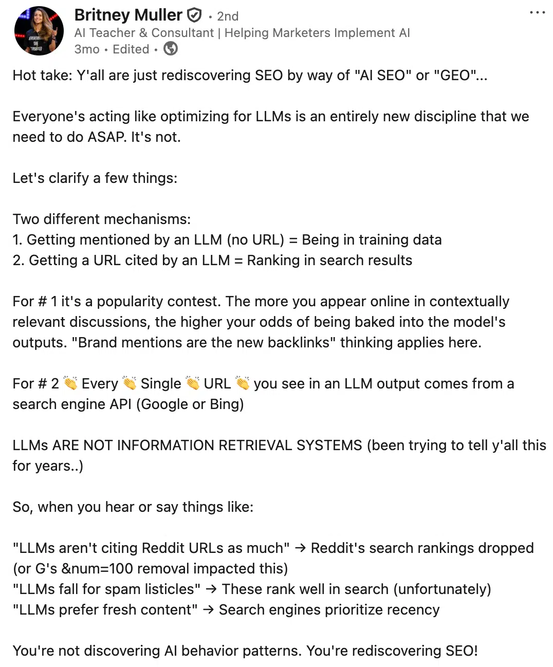 What 75 SEO thought leaders reveal about volatility in the GEO debate ...