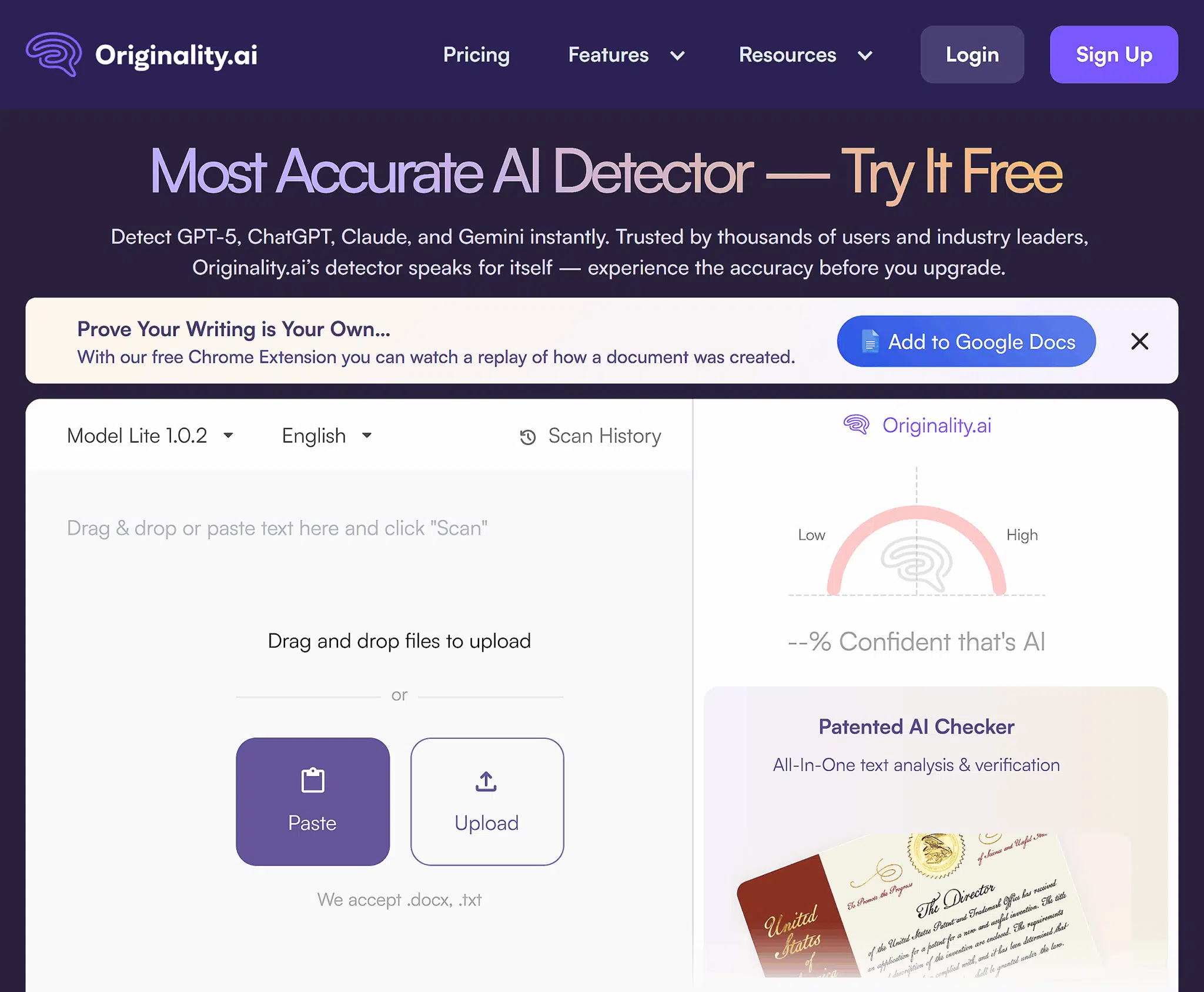 How to detect AI-written content & plagiarism accurately