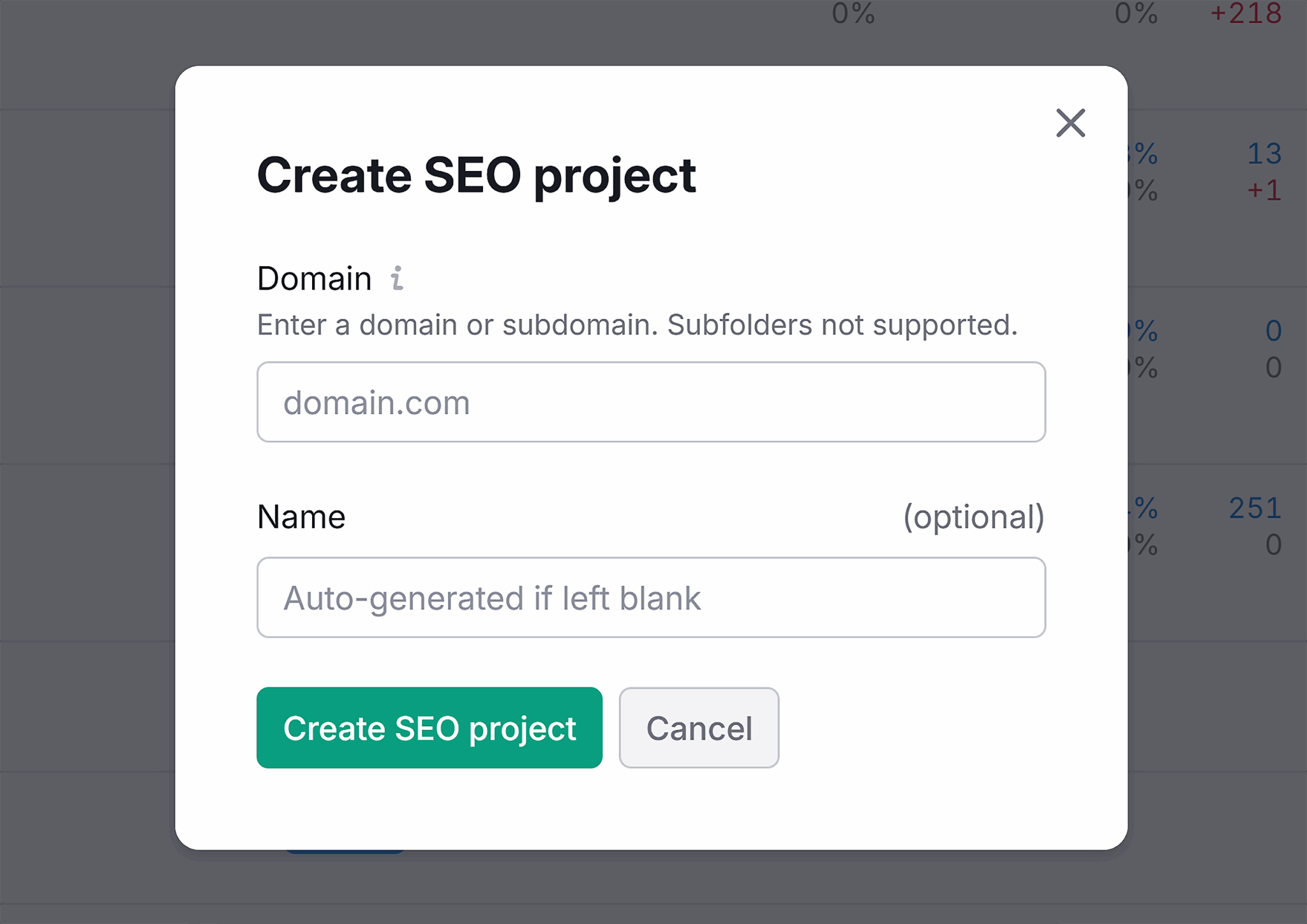 Semrush Site Audit Create Seo Project Scaled