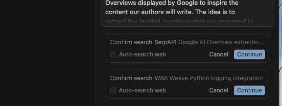 Cursor - project integrations