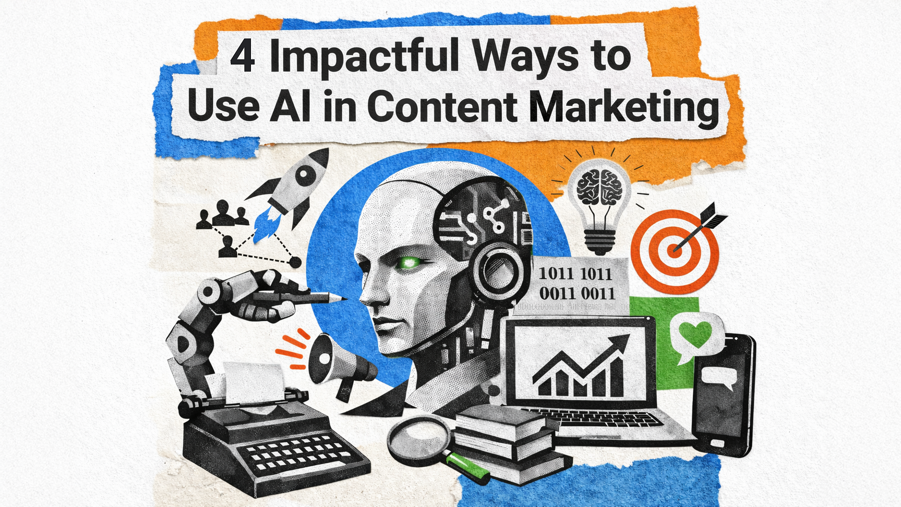 4 impactful ways to use AI in content marketing