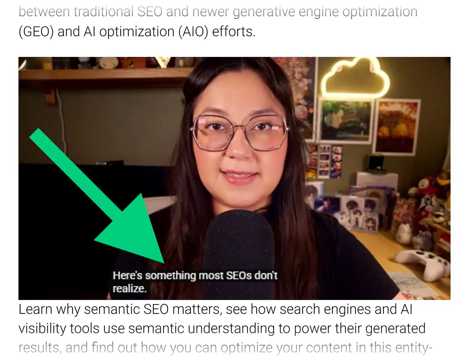 Sel Guide Semantic Seo Video Transcript