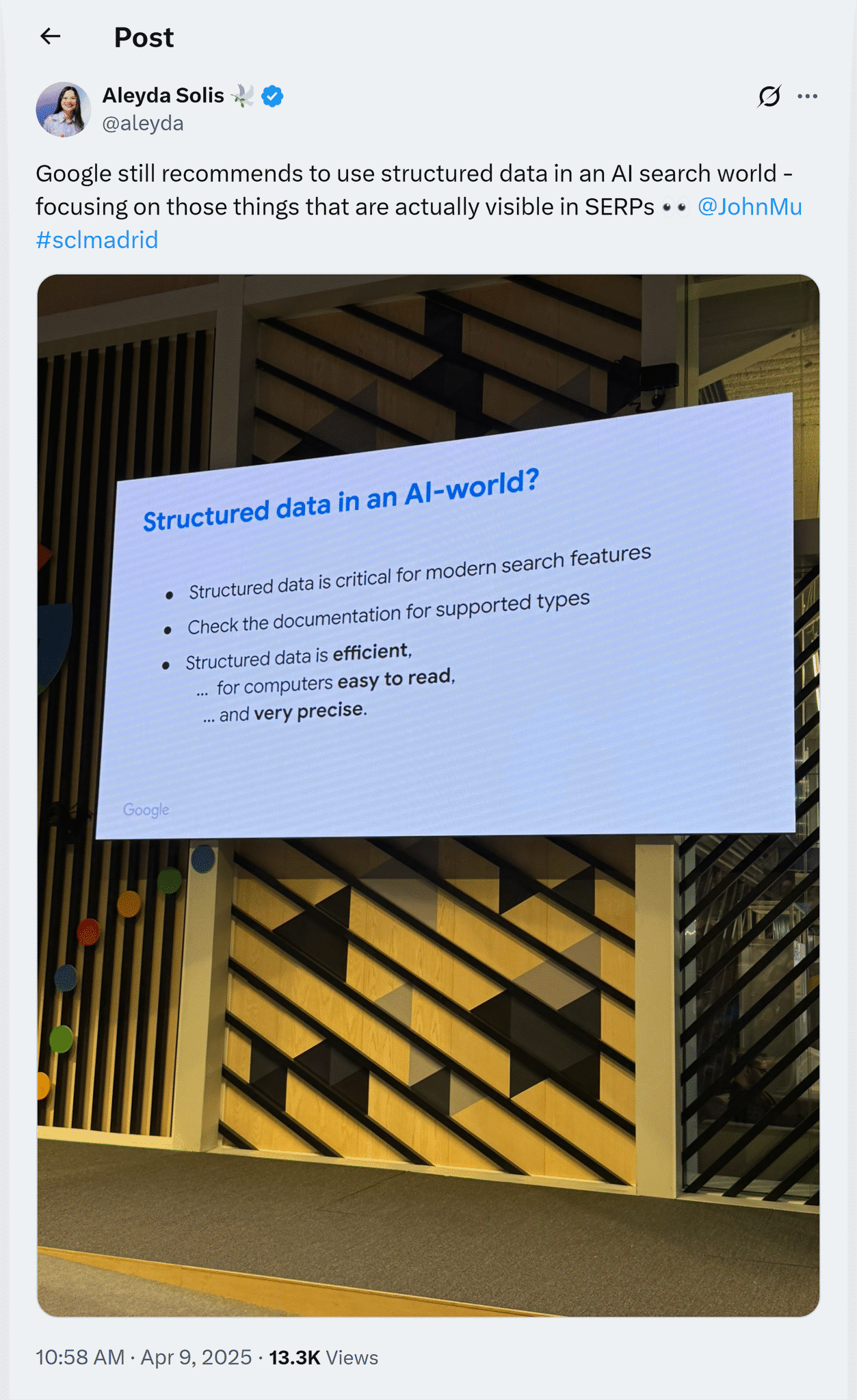 X Post Structured Data Scaled