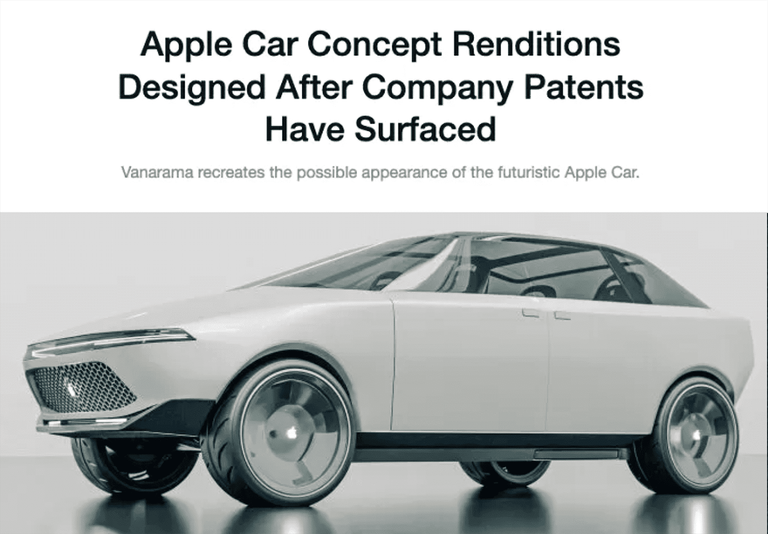 Upshift Vanarama Apple Car