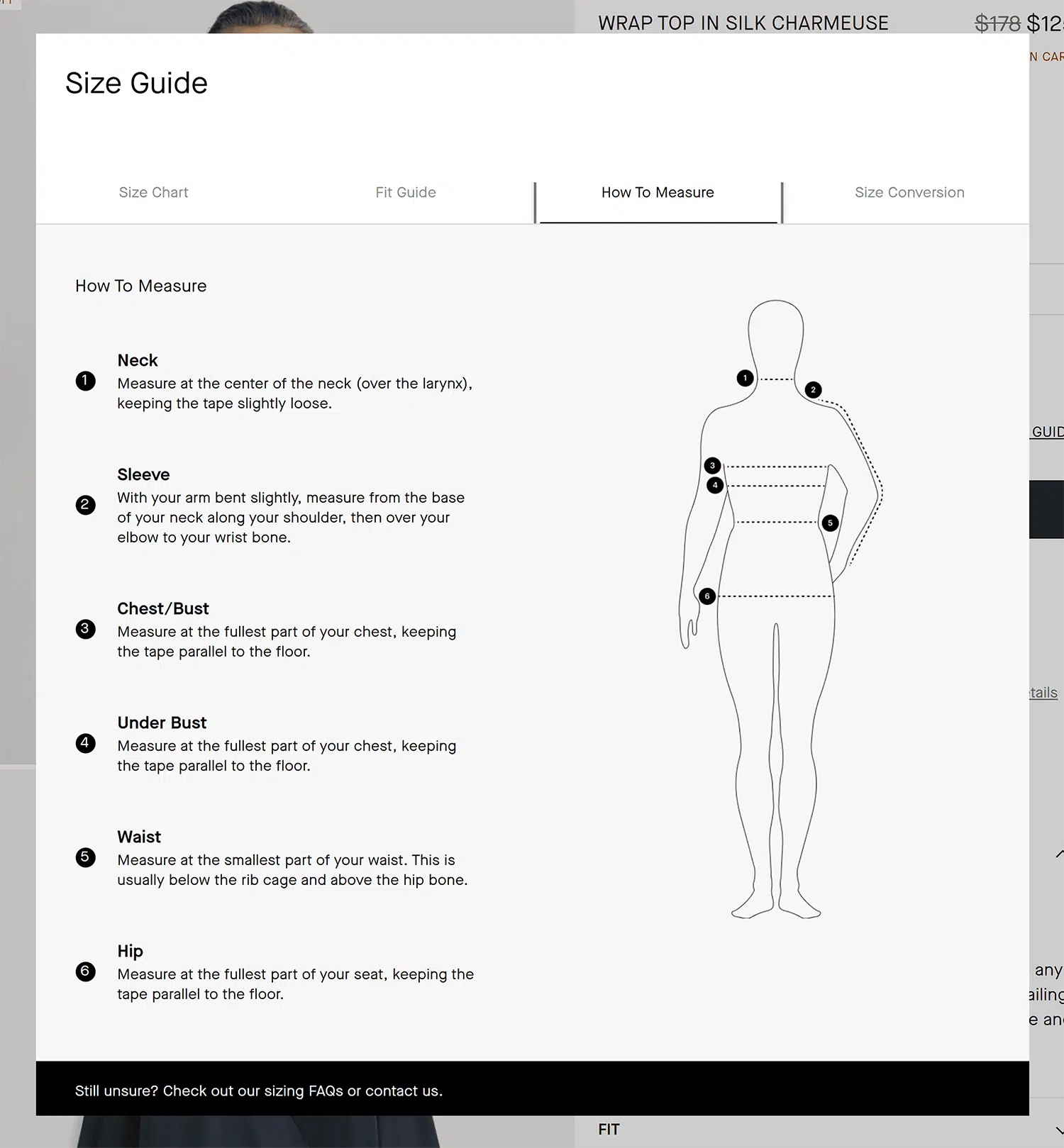 Everlane Size Guide 1