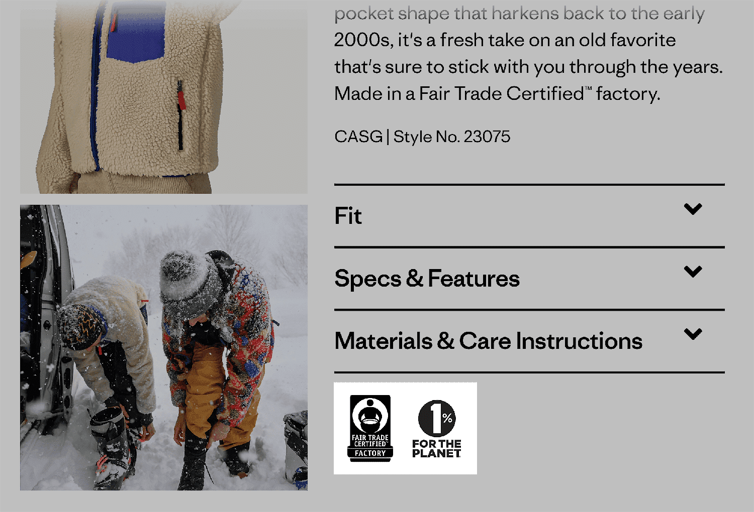 Patagonia Sustainability Certs 1