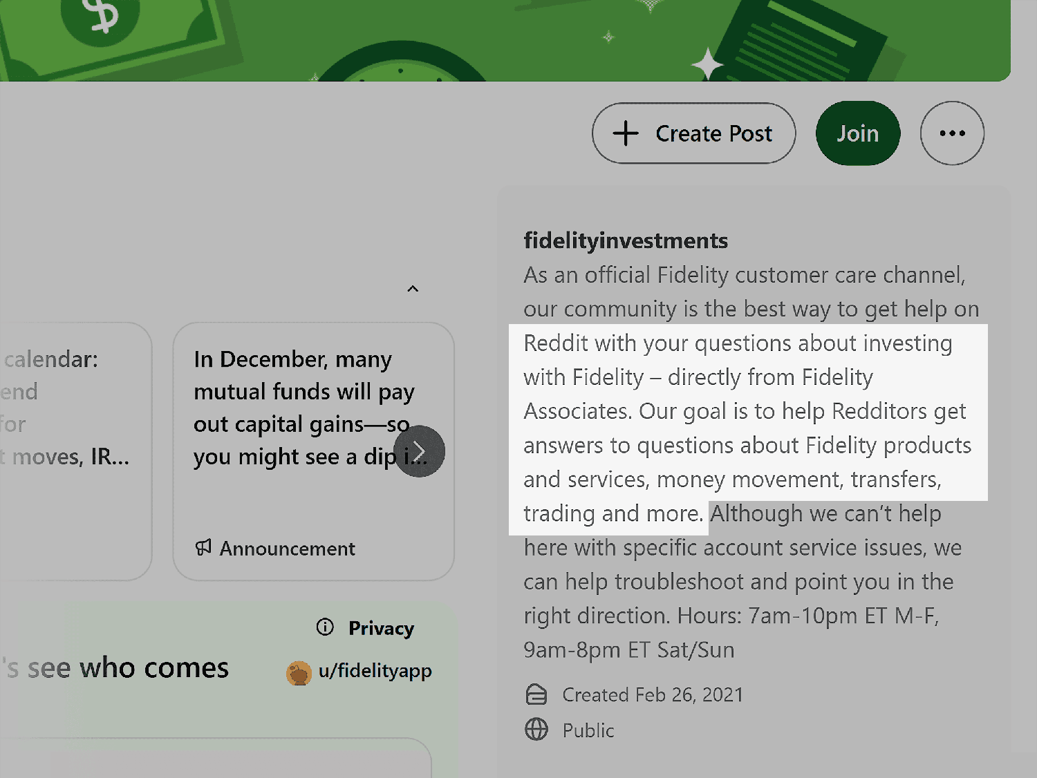 Reddit R Fidelityinvestments Customer Care Channel