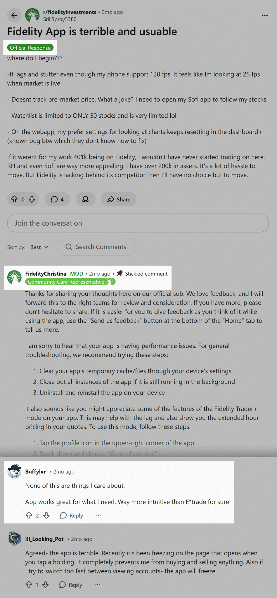 Reddit R Fidelityinvestments Flairs And Replies Scaled