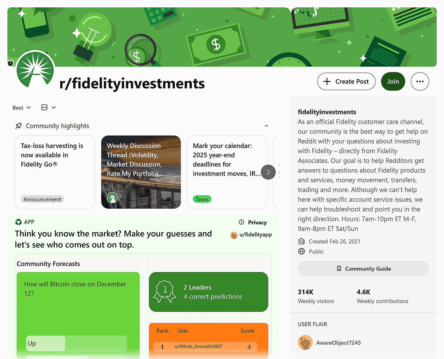 Reddit R Fidelityinvestments