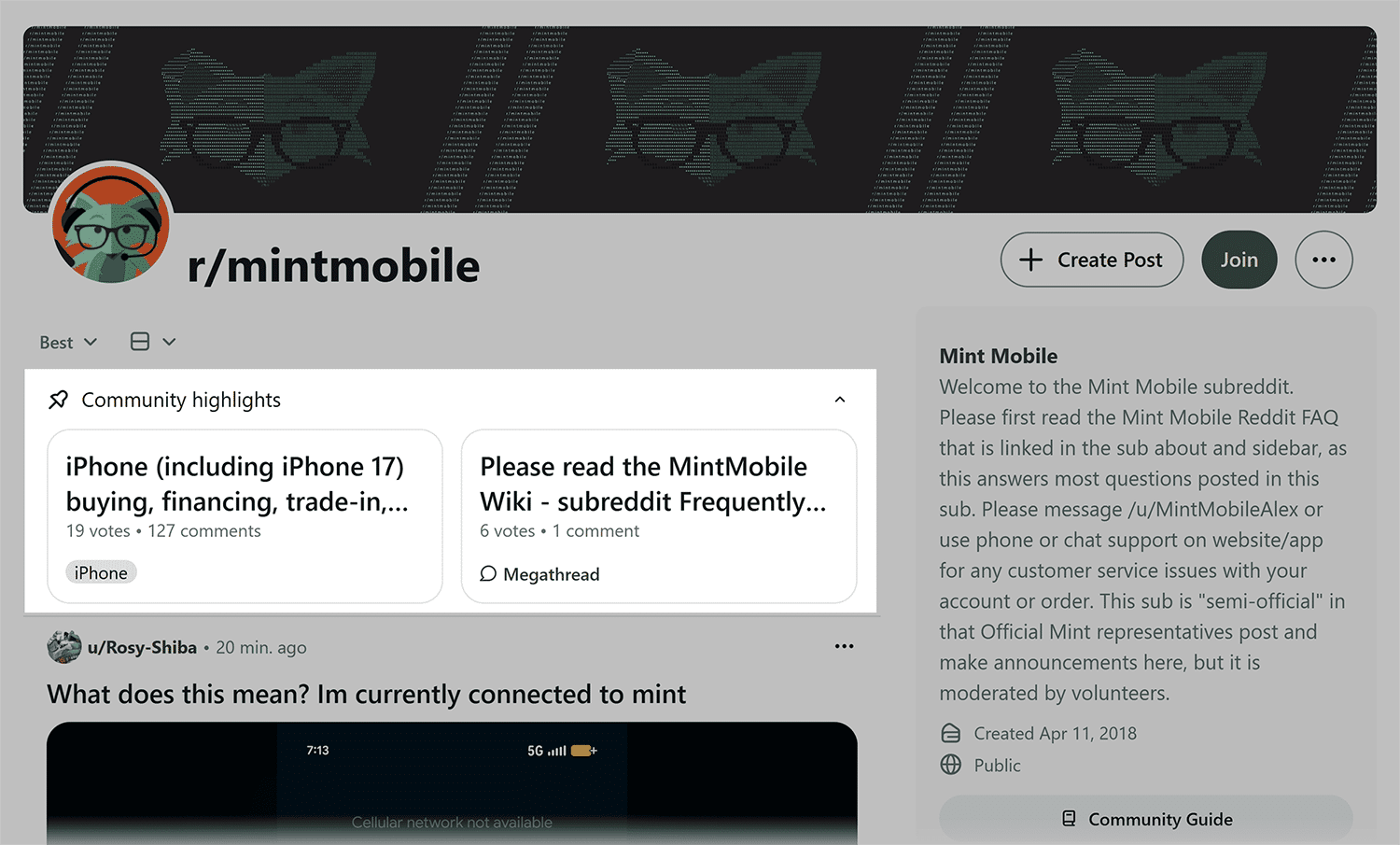 Reddit R Mintmobile Community Highlights