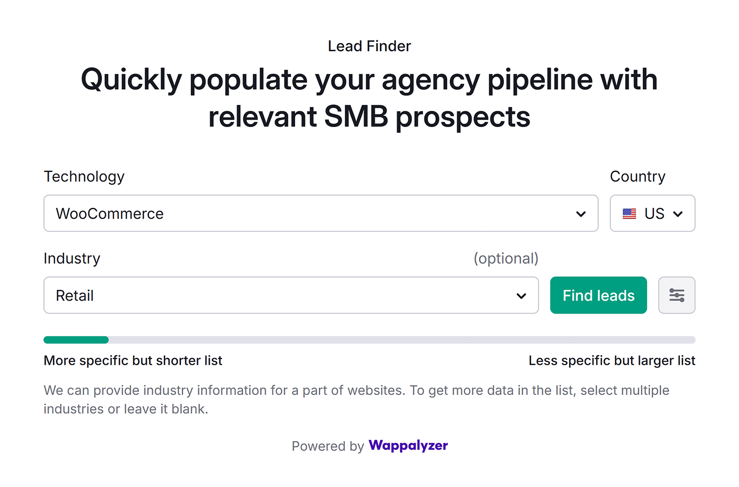 Semrush Lead Finder Woocomerce