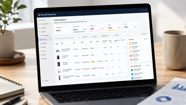 Microsoft Ads launches Product Explorer for catalog insights