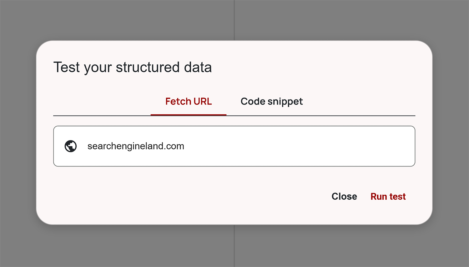 Validator Schema Enter Url