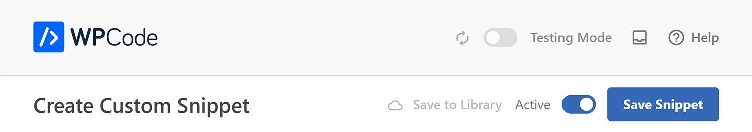 Wpcode Plugin Save Snippet