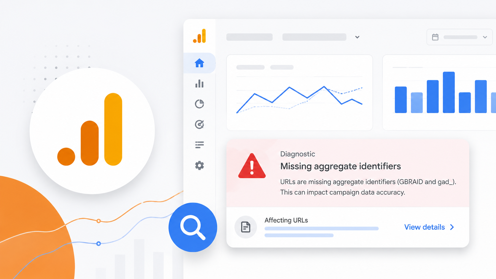 Google Analytics aprimora diagnósticos para parâmetros de campanha ausentes